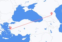 Fly fra Izmir til Grosnij