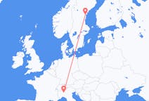 Flights from Sundsvall to Milan