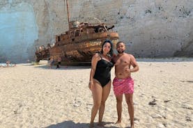 Zakynthos: early morning Shipwreck,Blue Caves and view point small group