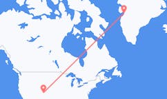 Voli da Gunnison, Stati Uniti ad Ilulissat, Groenlandia