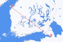 Flyreiser fra St. Petersburg, Russland til Vasa, Finland