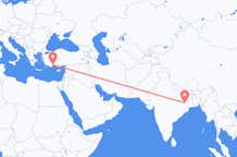 Flyg från Ranchi, Indien till Antalya, Turkiet