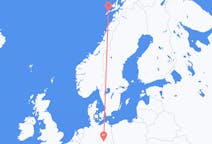 Flyreiser fra Leknes, Norge til Leipzig, Tyskland