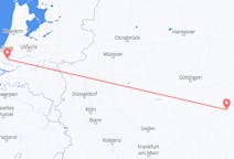 Flyreiser fra Rotterdam, Nederland til Erfurt, Tyskland