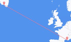 Flights from Marseille, France to Qaqortoq, Greenland
