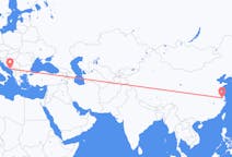 Flyg från Wuxi, Kina till Dubrovnik, Kroatien