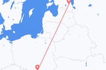 Flights from Krakow to Tartu
