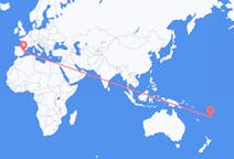 Flyg från Kadavu, Fiji till Valencia, Spanien