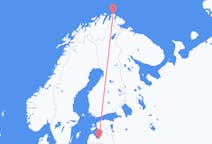 Flyg från Mehamn, Norge till Riga, Lettland