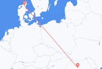 Flights from Aalborg, Denmark to Târgu Mureș, Romania