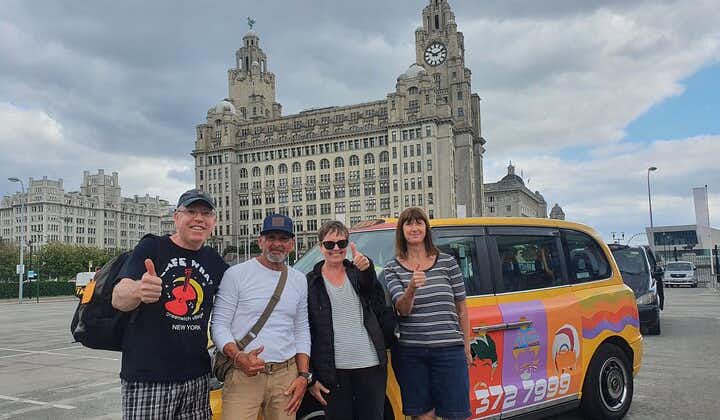 Mad Day Out Beatles-taxitours in Liverpool, Engeland