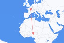 Flyreiser fra Abuja, Nigeria til Clermont-Ferrand, Frankrike