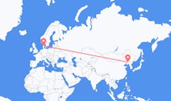 Flights from Shenyang, China to Karup, Denmark