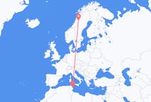 Flights from Monastir, Tunisia to Hemavan, Sweden