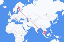 Flights from Singapore to Helsinki