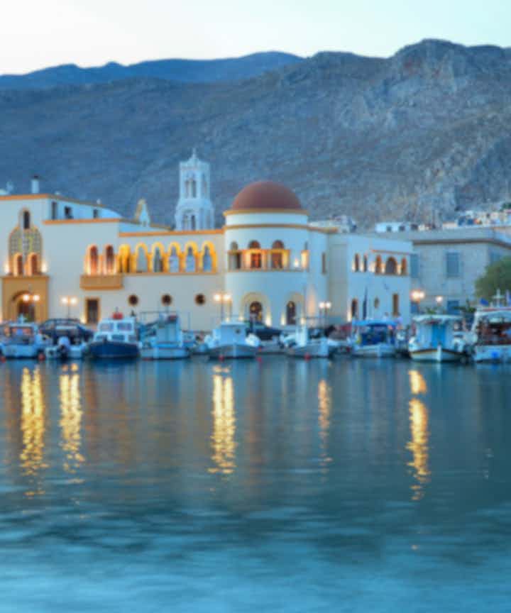 Flights from Vilnius, Lithuania to Kalymnos, Greece