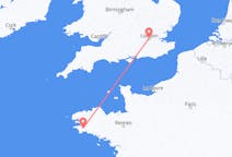Flights from Quimper, France to London, England