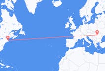 Flights from Boston, the United States to Cluj-Napoca, Romania