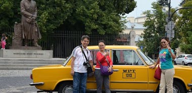 Excursion privée : visite de la ville de Varsovie par Retro Fiat