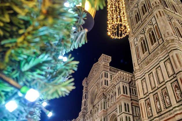 Jouluvalojen valokuvakävely Firenzessä