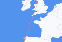 Flyg från Vigo, Spanien till Liverpool, England