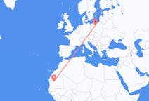 Flyg från Atar, Mauretanien till Bydgoszcz, Polen