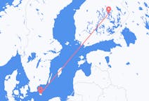 Vols depuis la ville de Bornholm vers la ville de Kuopio