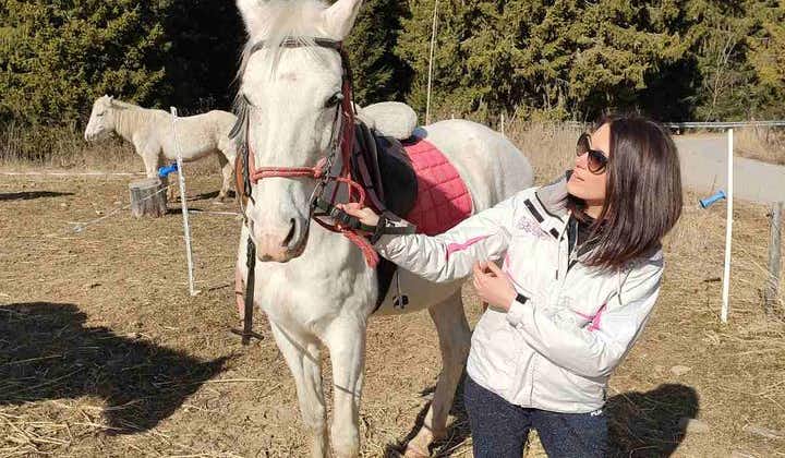 Privé paardrijden in Teteven Balkan vanuit Sofia