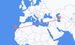 Flyg från Türkmenbaşy, Turkmenistan till Las Palmas de Gran Canaria, Spanien