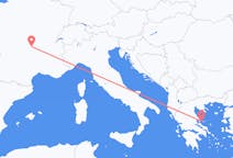 Flights from Clermont-Ferrand to Skiathos