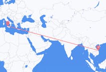 Flights from Chu Lai, Vietnam to Palermo, Italy