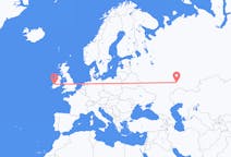 Flyg från Samara, Ryssland till Shannon, County Clare, Irland