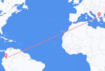Flights from Puerto Asís, Colombia to Thessaloniki, Greece