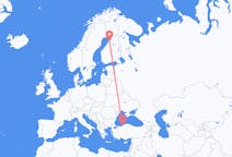 เที่ยวบิน จาก Zonguldak, ตุรกี ไปยัง โอวลุ, ฟินแลนด์