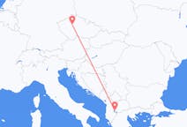 Flug frá Ohrid til Prag