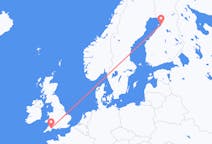 Flights from Oulu, Finland to Exeter, the United Kingdom