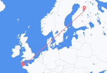 Fly fra Brest til Kajaani