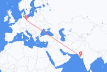 Flyreiser fra Kandla, India til Berlin, Tyskland