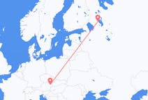 Fly fra Vienna til Petrozavodsk