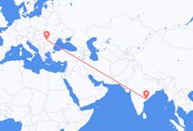Flights from Rajahmundry, India to Sibiu, Romania
