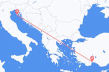 Flyrejser fra Pula til Antalya