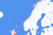 Flights from Tromsø to Edinburgh