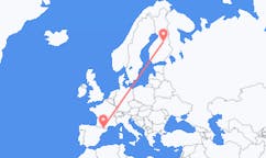 Flights from from Kajaani to Andorra la Vella