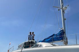 Tour privado de medio día en catamarán Ria Formosa