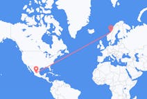 Flights from Aguascalientes, Mexico to Namsos, Norway