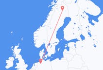 Flyrejser fra Gällivare, Sverige til Bremen, Tyskland