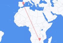 Flyrejser fra Bulawayo, Zimbabwe til Valencia, Spanien