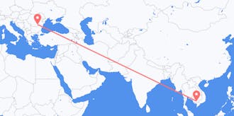 Flights from Cambodia to Romania