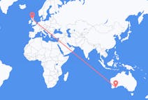 Flyrejser fra Esperance, Australien til Glasgow, Skotland
