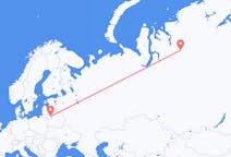 ตั๋วเครื่องบินจากเมืองวิลนีอัสไปยังเมืองNorilsk